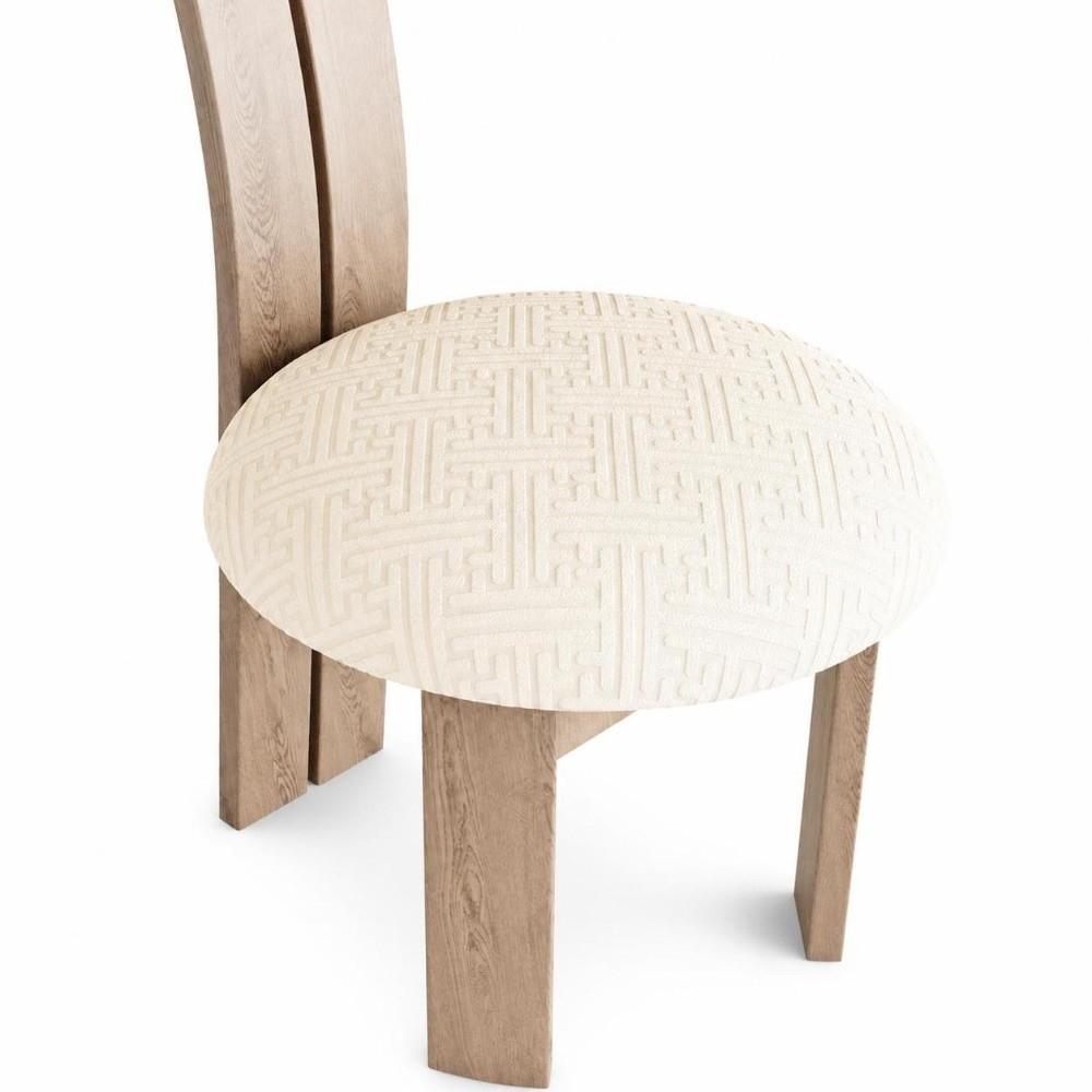 Non Slip Round Stool Seat Cover Thick Plush Stool Cover All-inclusive Chair Cushion Home Use