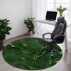 1pc Gold Leaf Pattern Office Round Area Rug, Indoor Mat Suitable ForOffice, Under Office Chairs Bedroom Living Room Home Decor, Room Decot049