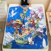 Digimon Sincerity Theme Blanket, Digimon Fan Soft Throw, Ideal Gift