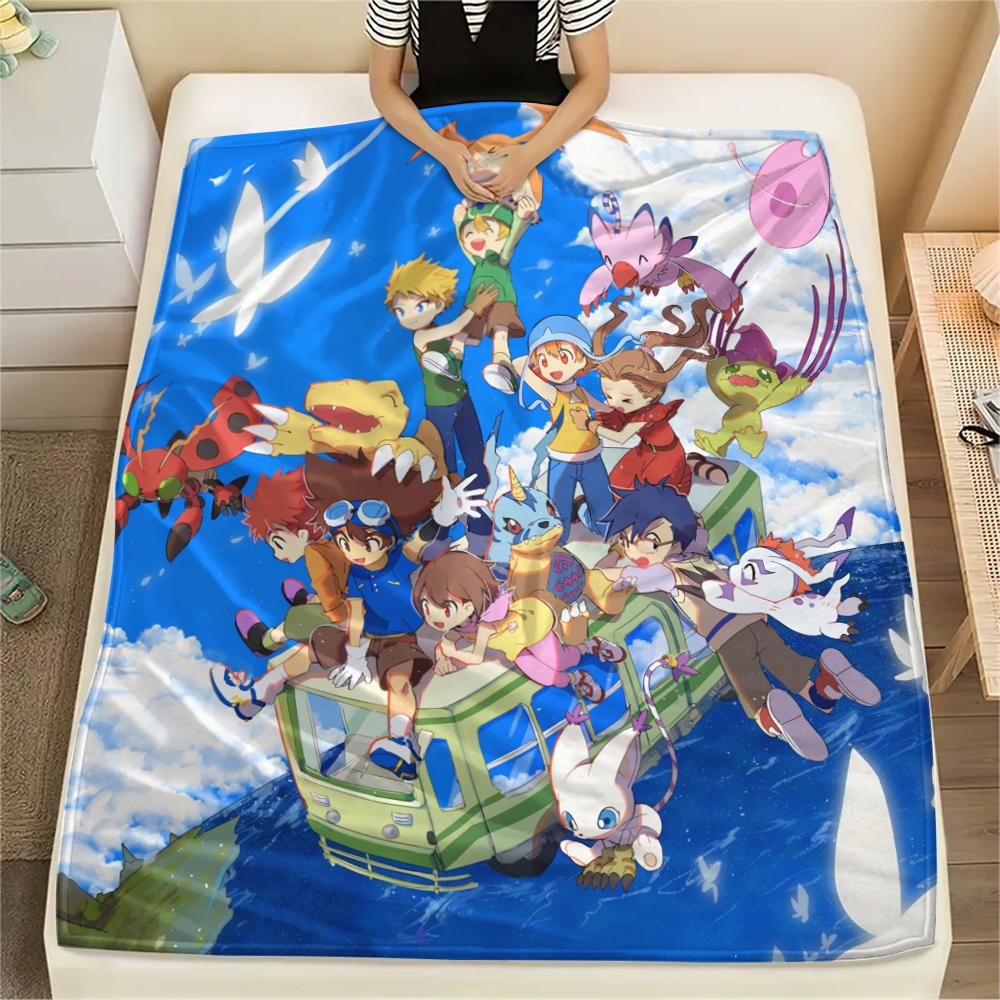 

Digimon Sincerity Theme Blanket, Digimon Fan Soft Throw, Ideal Gift 75x90cm