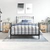 Bedside Tables - Maison Exclusive - Sonoma Oak - Engineered Wood - Iron Frame