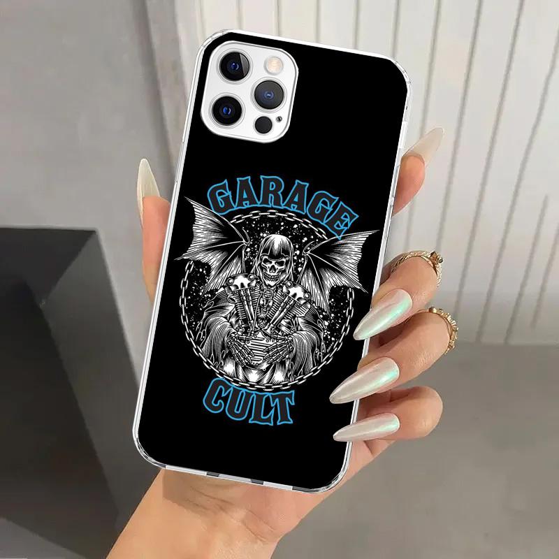 

Motorcycle Gear Phone Case for Iphone 17 Air 16 15 Plus 14 13 Mini 12 11 Pro Max 16E 7 8 SE 2020 Soft Funda Print Shell 17 Air 1 iPhone 17 Pro