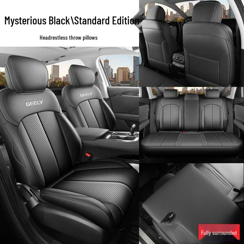 Premium Full Coverage Seat Covers for 2026 5th Gen Geely Emgrand, All-Season Car Seat Cushions