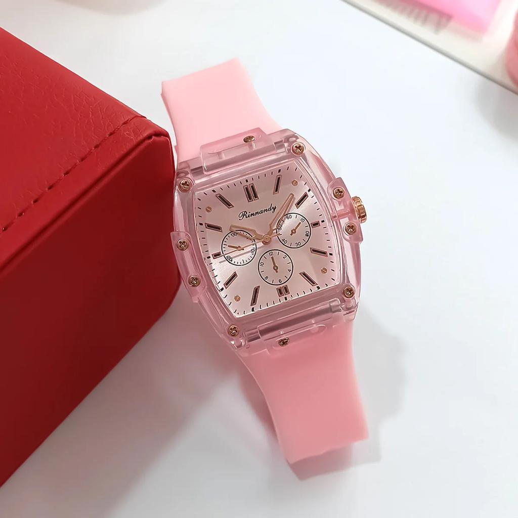 Candy Color Women Watches Fashion Luxury Brand Women Watch Silicone Strap Quartz Wristwatch Ladies Clock Gift Relogio Feminino