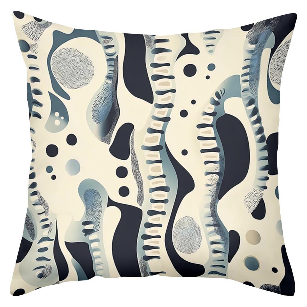 Modern Patterned Throw Pillows For Stylish Home Decor Polyester pillowcase, sofa decorative cushion cov Headboard Pillow