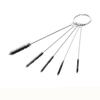 15 Pcs/set Nylon Brushes Set for Drinking Straws / Glasses / Keyboards / Jewelry Cleaning Brushes Clean Tools
