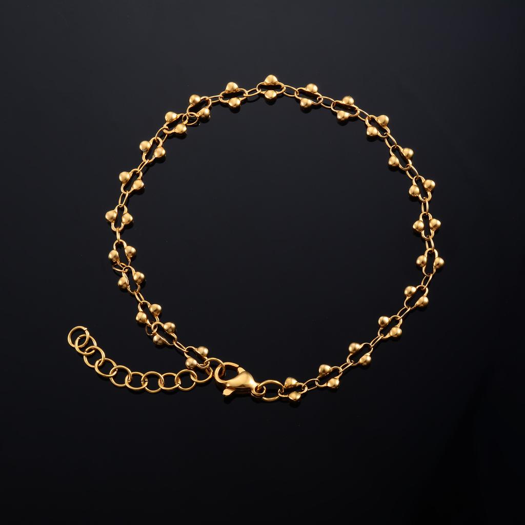 5mm Breites Damen Armband aus Edelstahl Bangle für Hand und Fuß Knöchel Kette Damen Mädchen Fußkettchen Schmuck Zubehör Ihr Geschenk