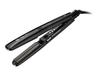 Magic Shine Straightening Iron with Steam Negative International Voltage 4 Temperature Portable Pouch Black & Ions, Compatible,