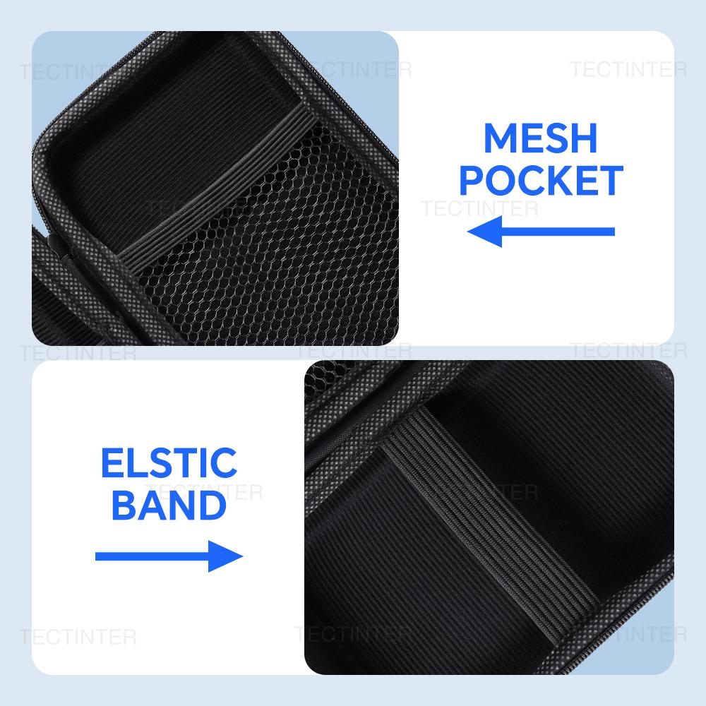 For R36S/GB300/FC/RG35XX Handheld Game Console Carrying Case Storage Bag Travel Retro Mini Game Player Portable Protective Box
