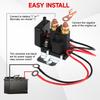 CNSPEED 500A Remote Battery Disconnect Switch 12V DC Car Kill Switch Anti Theft Kit Prevent Battery Drain For Car Auto RV Truck
