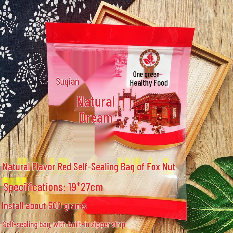 500g Thickened Natural Flavor Lotus Seeds in Self-Sealing Bag