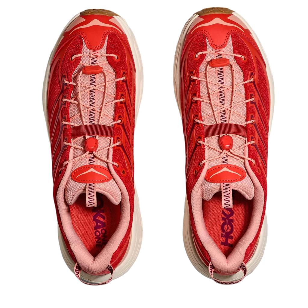HOKA Mafate Three2 Tomato Vermillion Unisex-Sneaker Rot 1141572-TVR