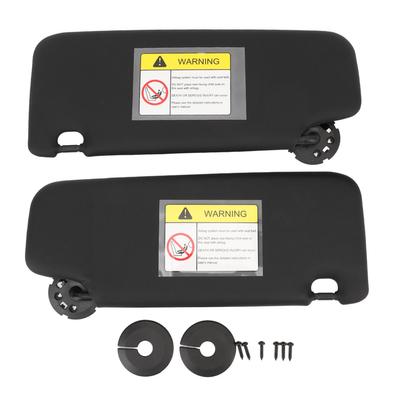 Pair of Sun Visor Assy Efficient Sun Blocking Improve Driving Comfort 95034256 for Cruze 2011 To 2016