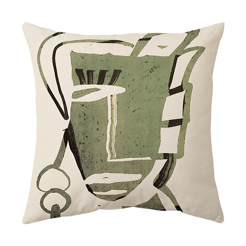 Pillow Abstract Sofa Pillow Cover Printed Cushion Cover Office Cushion Home