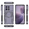 Magnetic Case For Xiaomi Poco F6 Pro 5G/Redmi K70 Pro 5G/K70 5G Butterfly Armor Hollow Heat Dissipation PC + TPU Phone Cover