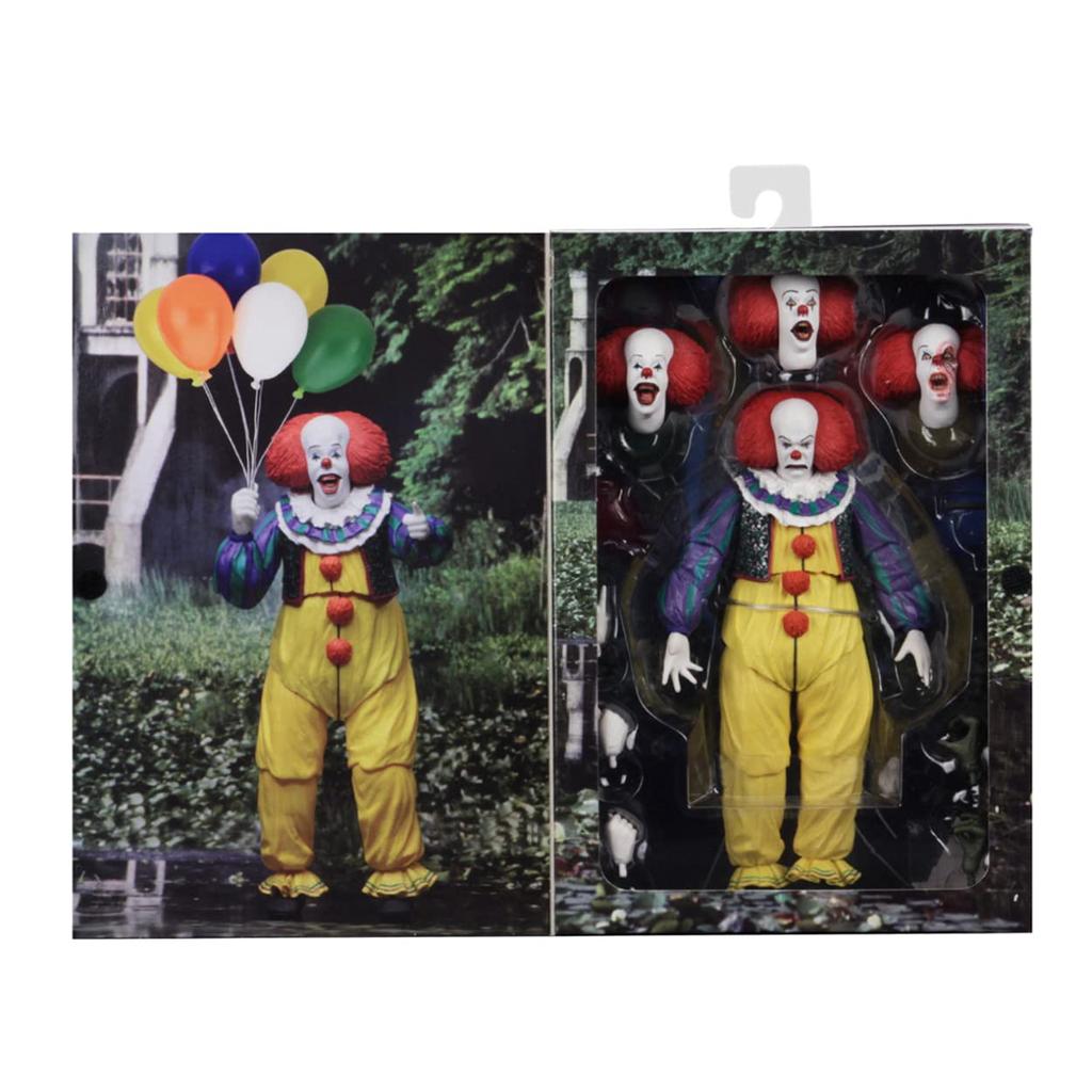 NECA Entertainment Collectibles IT Pennywise 1990 Action Figure (National Association) 7"