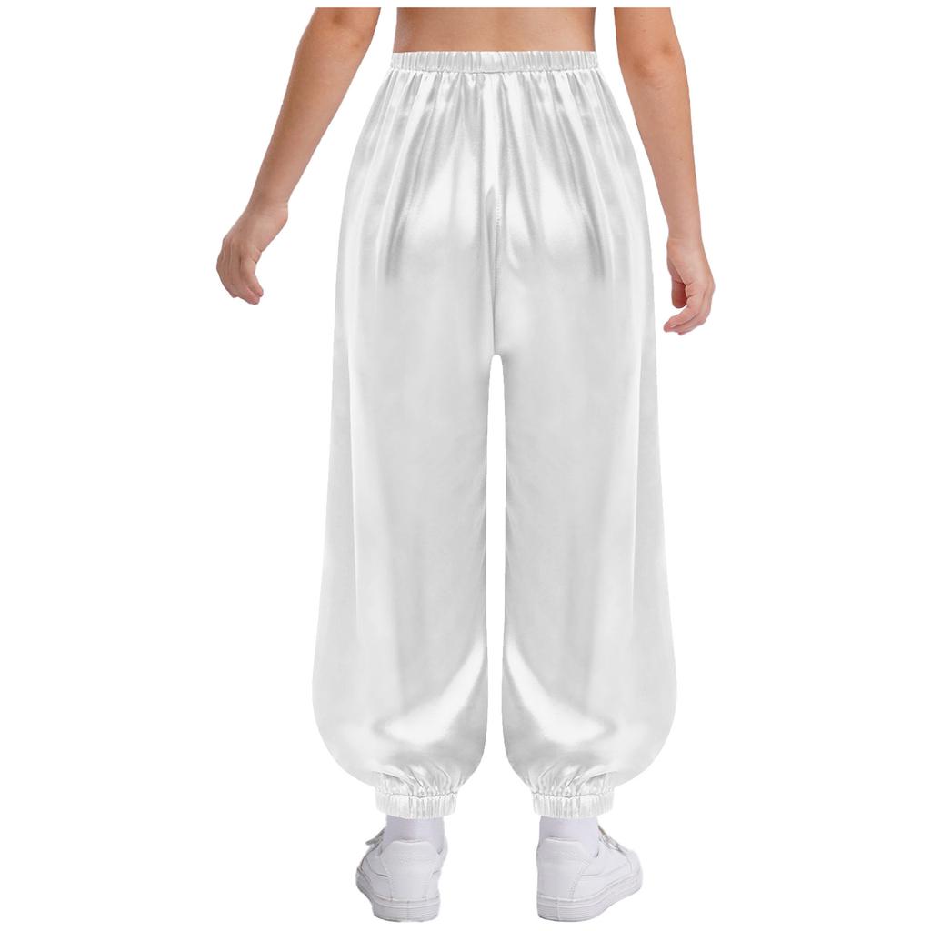 Uniforme Unisex Arti Marziali Kung Fu Tai Chi Wing Chun Completo Vita Elastica Pantaloni Lisci