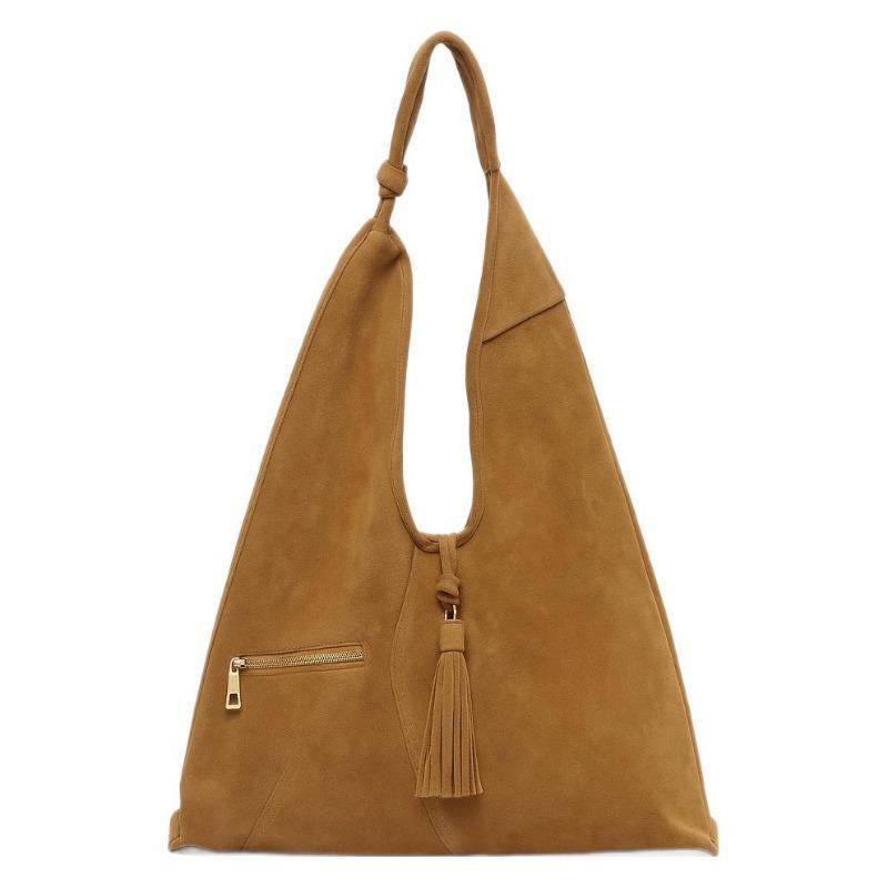 

Новая матовая сумка-пилот женская нишевый дизайн чувство плечевая сумка воловья кожа сумка-цепочка модная повседневная женская сумка 28*28*6cm темно-коричневого