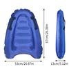 1Pc Inflatable Surfboard With Handle For Beach Surfing Swimming Floating Row