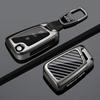 Zinc Alloy Car Key Case Cover Fob For VW Volkswagen Golf 7 MK7 Tiguan MK2 For SEAT Ateca Leon FR 2 Ibiza For Skoda Octavia