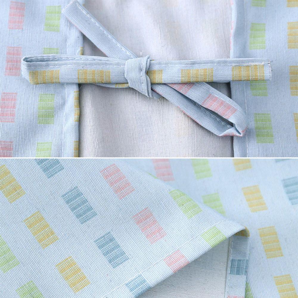 Breathable Long Sleeve Apron Protective Suspender Work Dress Cleaning Apron  Restaurant Use