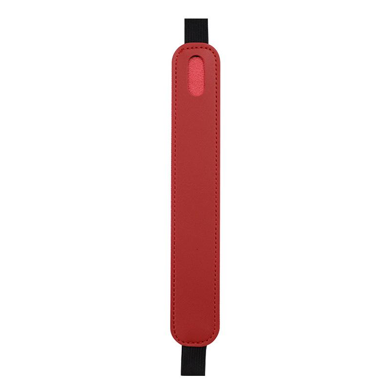 PU-Leder Elastisches Band Stylus Stift Hülle Tasche für Federmäppchen Anti-Verlust Befestigter Schutzbeutel für IPad IPencil 1 2