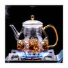 TLAKEHO High Borosilicate Glass Teapot