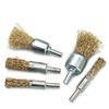 6x25 Steel Wire Brush for Rust Removal, Deburring, Grinding & Polishing