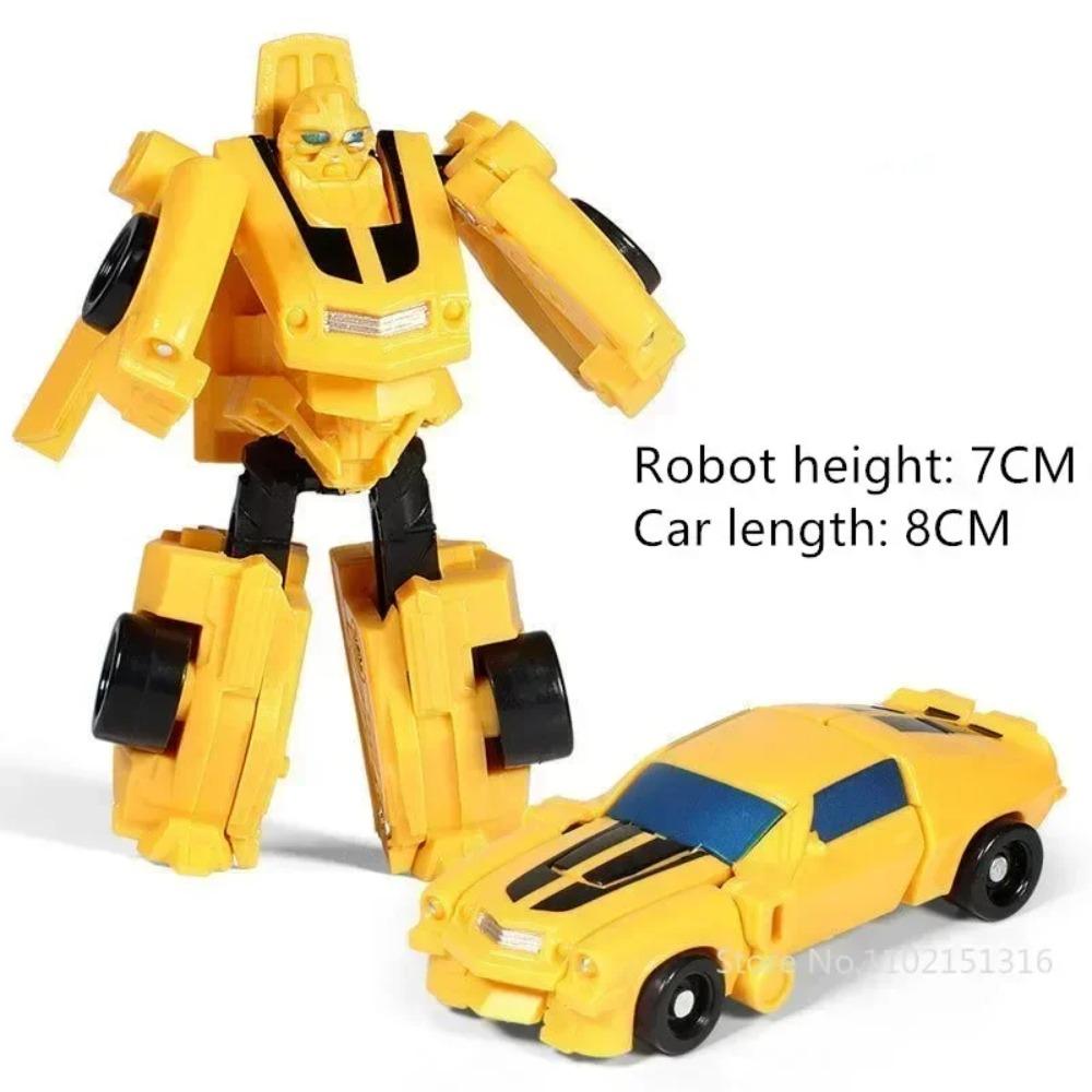 Children Toys Mini Transformation Robot Kit Toys Models 2 In 1 Deformed Car Toy Robots Toys for Kids Gift  Action Figure