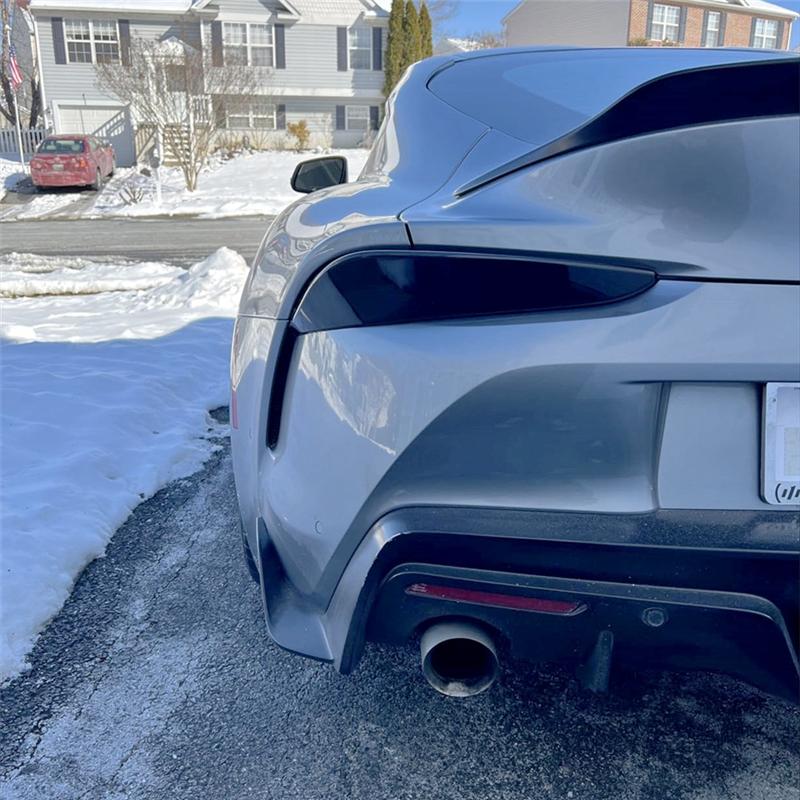 Car Taillight Cover For Toyota Supra GR A90 A91 MK5 2019-2024 Smoked Taillight Shell Cover Trim Protection Accessories