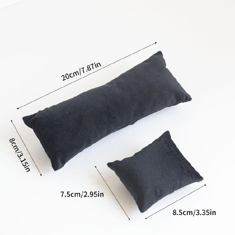 Flannel Jewelry Display Pillows Sturdy Bracelet Display Stand For Secure Bracelet Storage And Elegant Presentation