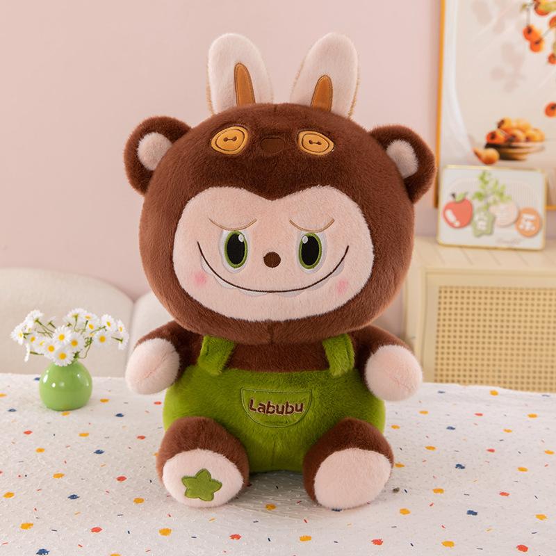 Popular Overalls Rab Cloth Plush Toy Doll Children's Accompanying Doll Birthday Gift
