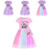 Robe pour Fille Motif Chasseurs de Démons Kpop en Tissu Coton avec Jupe Plissée pour Enfants Filles