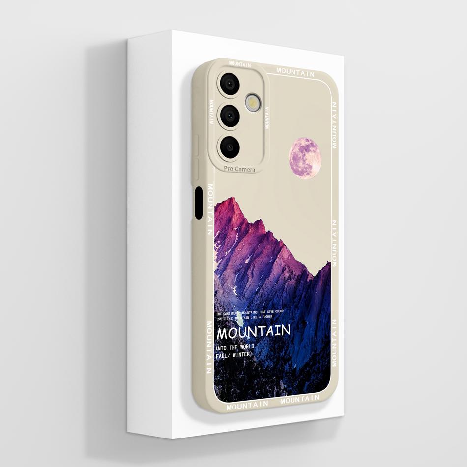 Case For Samsung A15 A 15 Cute Panda Soft Cover For Galaxy A15 Phone Cases Anti Drop Liquid Silicone High Quality Back Protector