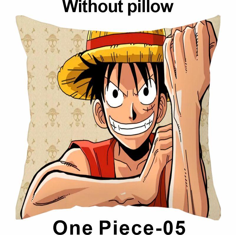 Federa Cuscino Monkey D Luffy One Piece Esclusiva per Fan Anime Edizione Limitata Decorazione a Tema Tesoro per Camera da Letto Stanza del Dormitorio