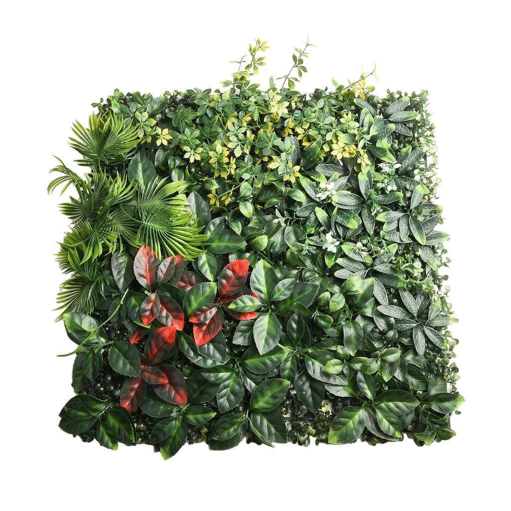 Synthetic Grass Wall Panel Home Decor Artificial Plant Flower Background