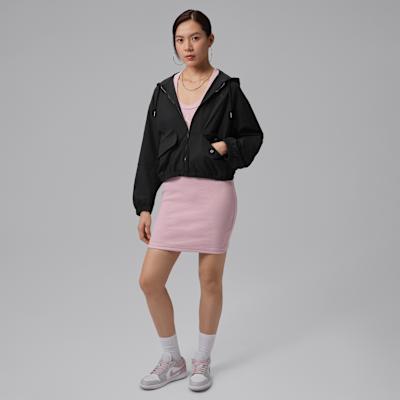 Jordan Jackets Women's Black Hooded Moderate Other