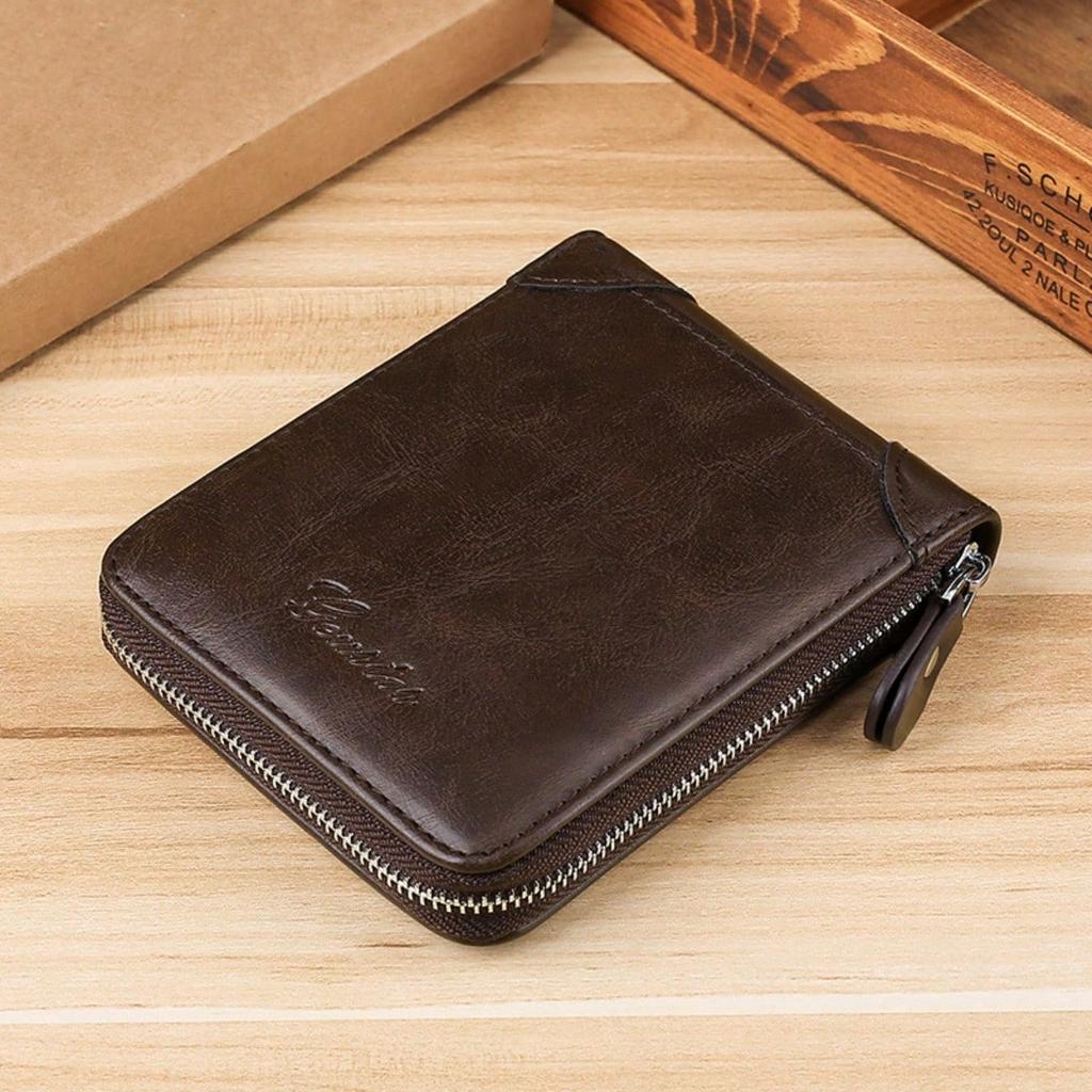 New Men's Wallet Fashion Casual Wallet Short Wallet