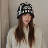 Knitted Hat for Women with Big Head Circumference Small Face  Versatile Woolen Hat  Autumn and Winter Warm Ear Protection Hat