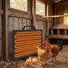 Chauffage Silencieux pour Poulailler Plaque Chauffante Automatique pour Poussins Coussin Chauffant Portable Maison de Volaille
