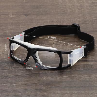 Myopie Hyperopie Erwachsene Sportbrille für Basketball, Fußball, Baseball, Brille, Anti-Impact, Männer, Fitness-Training, Radfahren, Brillen