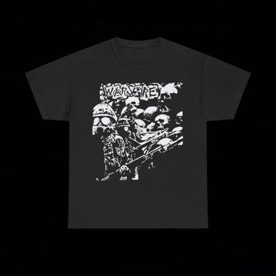 Warsore Grindcore Crust Punk Maglietta Vintage Distopia Disrupt Merchandising Band Spazz