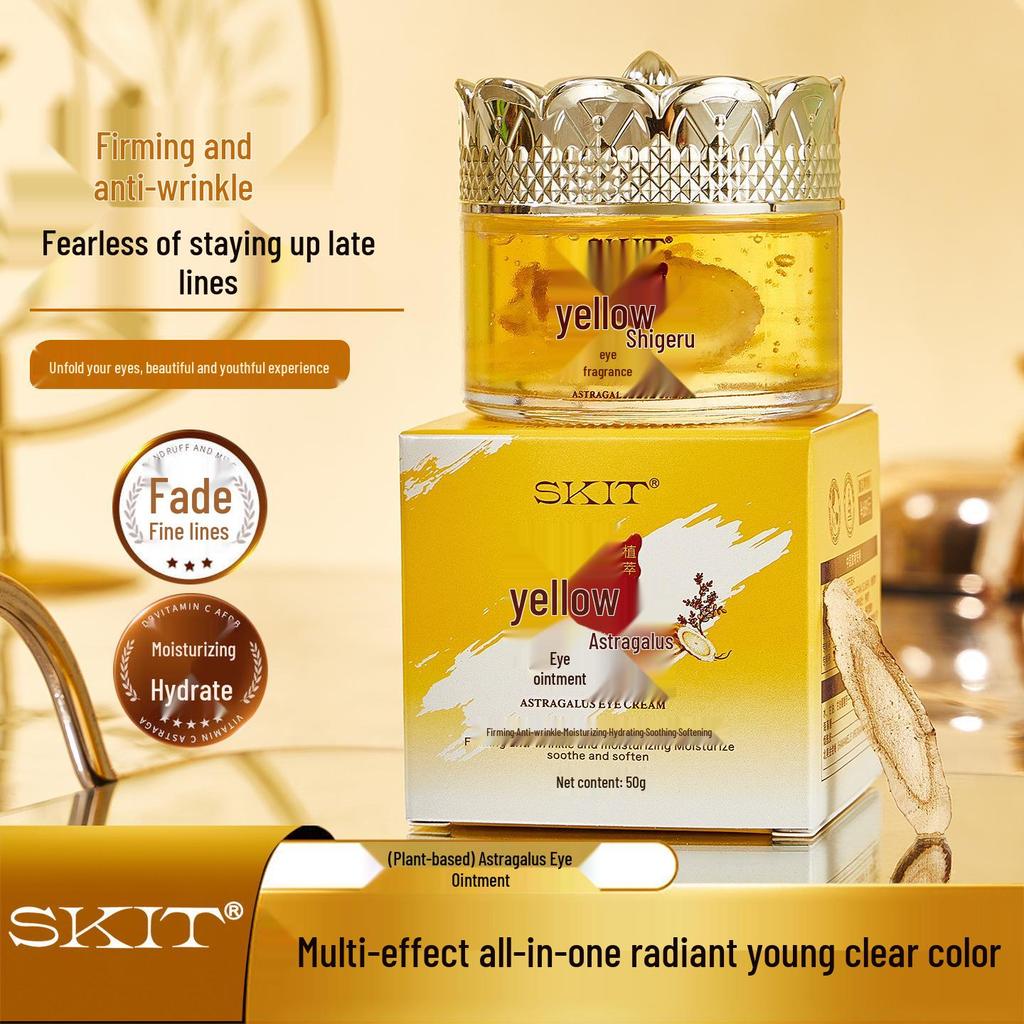 Skit Huangqi Eye Cream: Nourishing, Hydrating, Firming & Soothing for Fine Lines & Eye Bags.