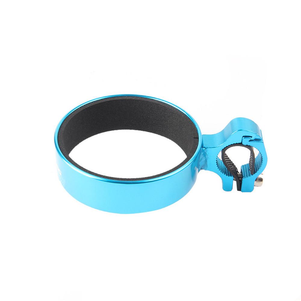 Bicycle Drink Holder Clamp Adjustable Cup Holder for Bike Handlebar Mount Durable Lightweight Aluminum Alloy with Secure Locking Mechanism