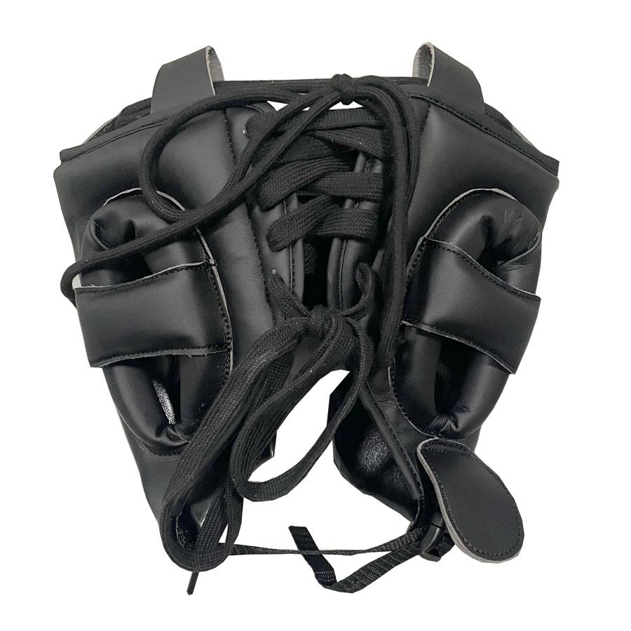 Martial Arts Equipment Boxing Training Head Guard Leather MMA Fighting Gear Boxing Kickboxing Helmet