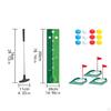 Kids Golf Club Set with Balls Parent Child Accessories Putter Putting Mat for Backyard Family