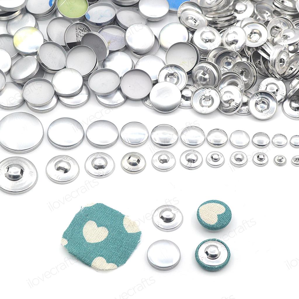 Buton gol pentru confecţionarea butoanelor acoperite cu material textil Butoane acoperite goale Accesorii #16 ~ #80 ( 9mm ~ 50mm )