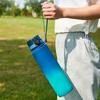 1 Liter Large Capacity Sports Water Bottle Leak Proof Colorful Plastic Cup Drinking Outdoor Travel Portable Gym Fitness Jugs