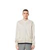 adidas Lounge Fleece Bomber Jacket With Zip Opening Jackets & Coats Men's Beige IN1724