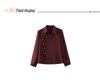 Women's Spring Summer Long Sleeve Chic Slimming Two-Piece Layered Top for Middle-Aged & Elderly
